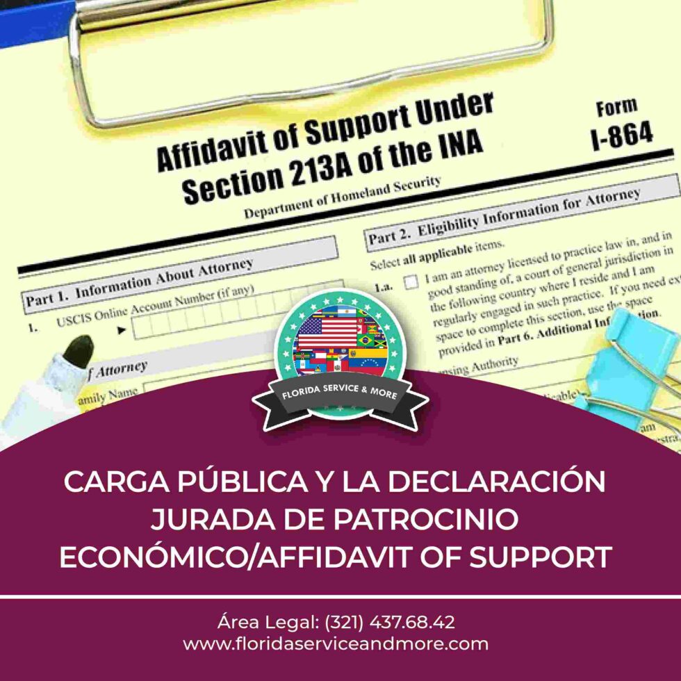 Carga Pública Y La Declaración Jurada Affidavit Of Support 5115
